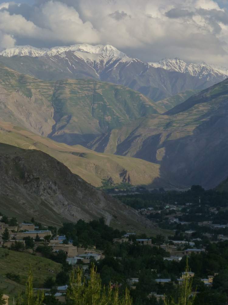 View of the Badakhshan mountains from Faizabad. Credit: Global Witness